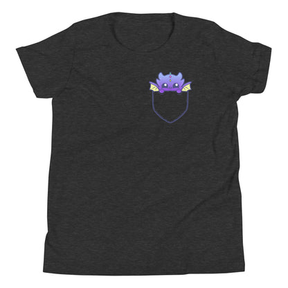 POCKET DRAGON - Kids Tee - ChubbleGumLLC