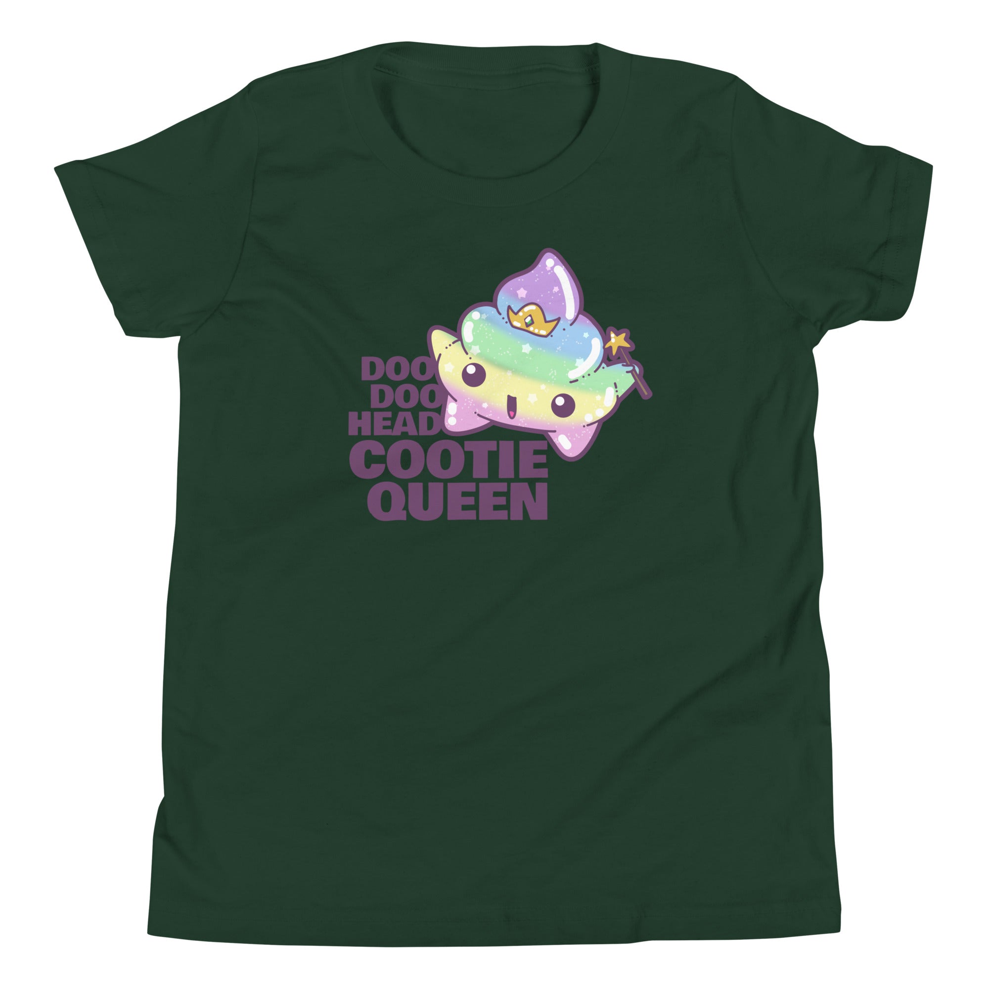 DOO DOO HEAD COOTIE QUEEN - Kids Tee - ChubbleGumLLC