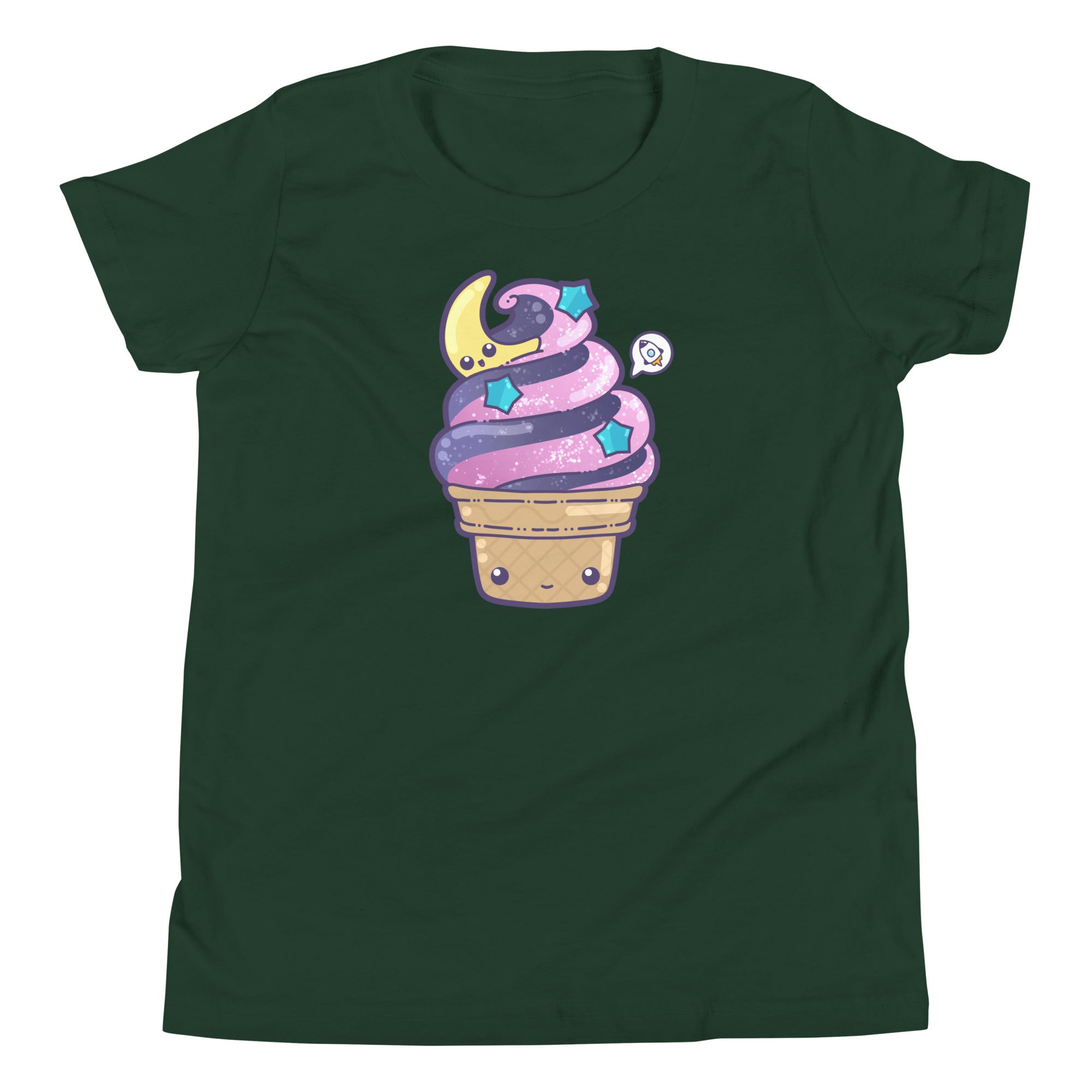 GALAXY CONE - Kids Tee - ChubbleGumLLC