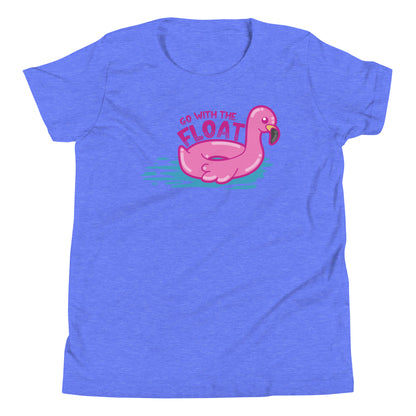 GO WITH THE FLOAT - Kids Tee - ChubbleGumLLC