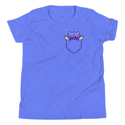 POCKET DRAGON - Kids Tee - ChubbleGumLLC