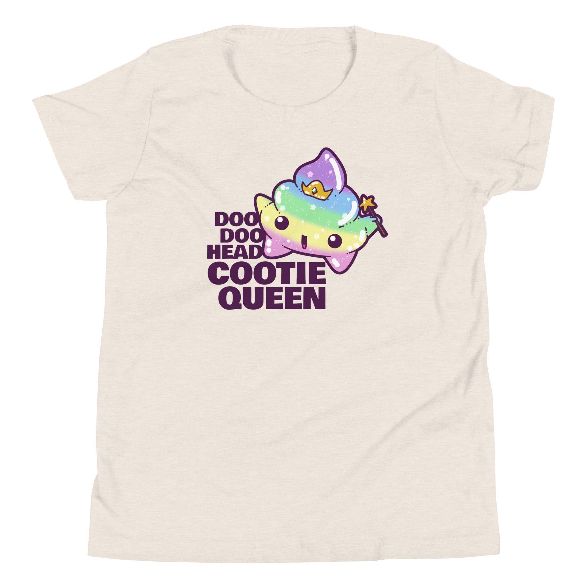 DOO DOO HEAD COOTIE QUEEN - Kids Tee - ChubbleGumLLC