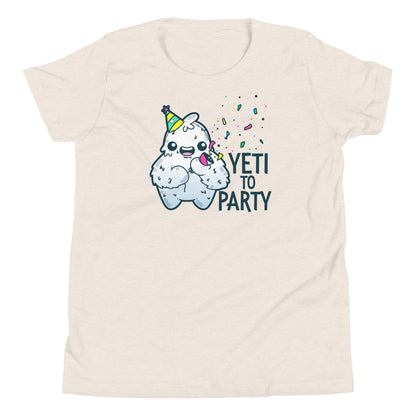 YETI TO PARTY - Kids Tee - ChubbleGumLLC