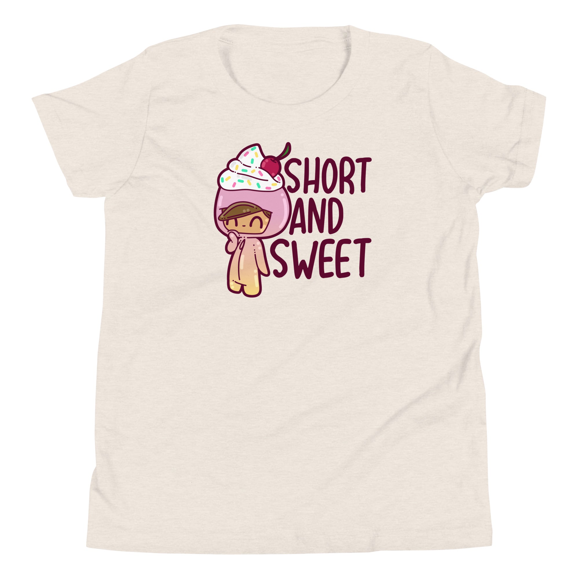 SHORT AND SWEET - Kids Tee - ChubbleGumLLC