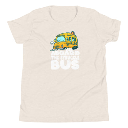 ALL ABOARD THE STRUGGLE BUS - Kids Tee - ChubbleGumLLC