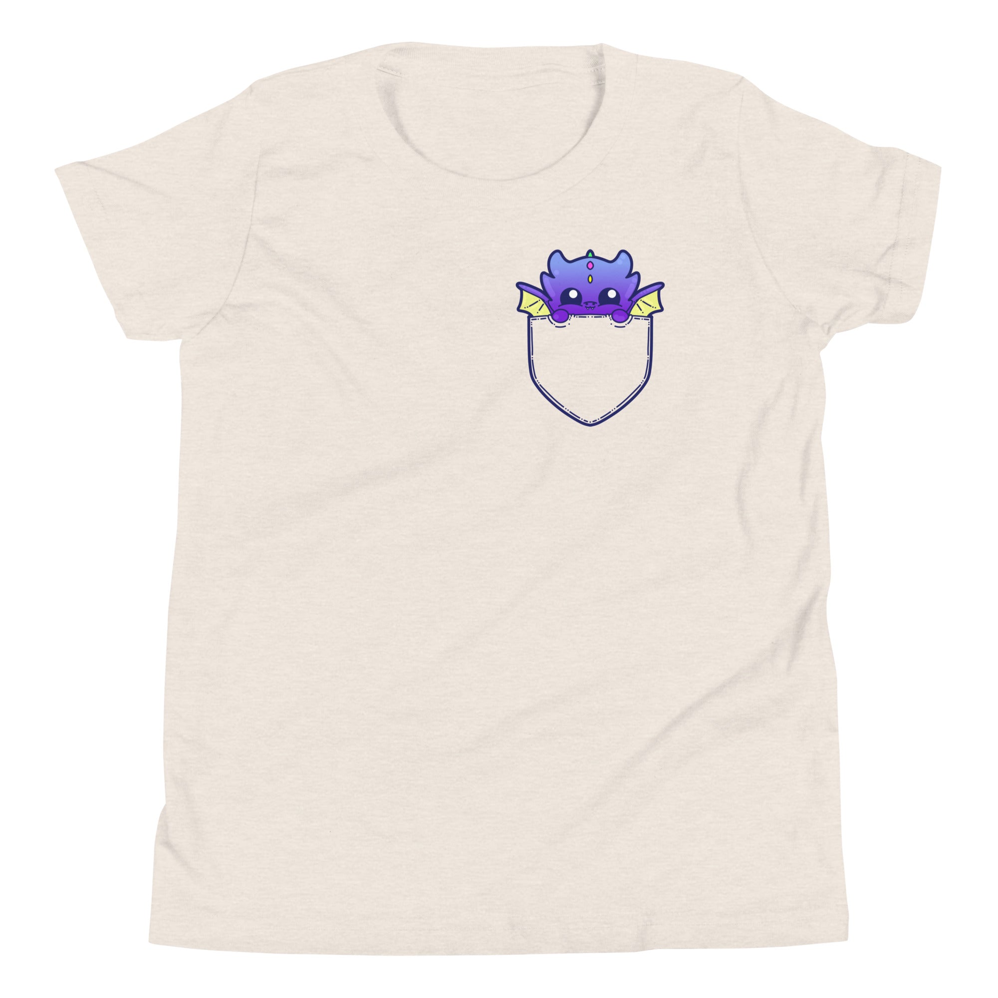 POCKET DRAGON - Kids Tee - ChubbleGumLLC