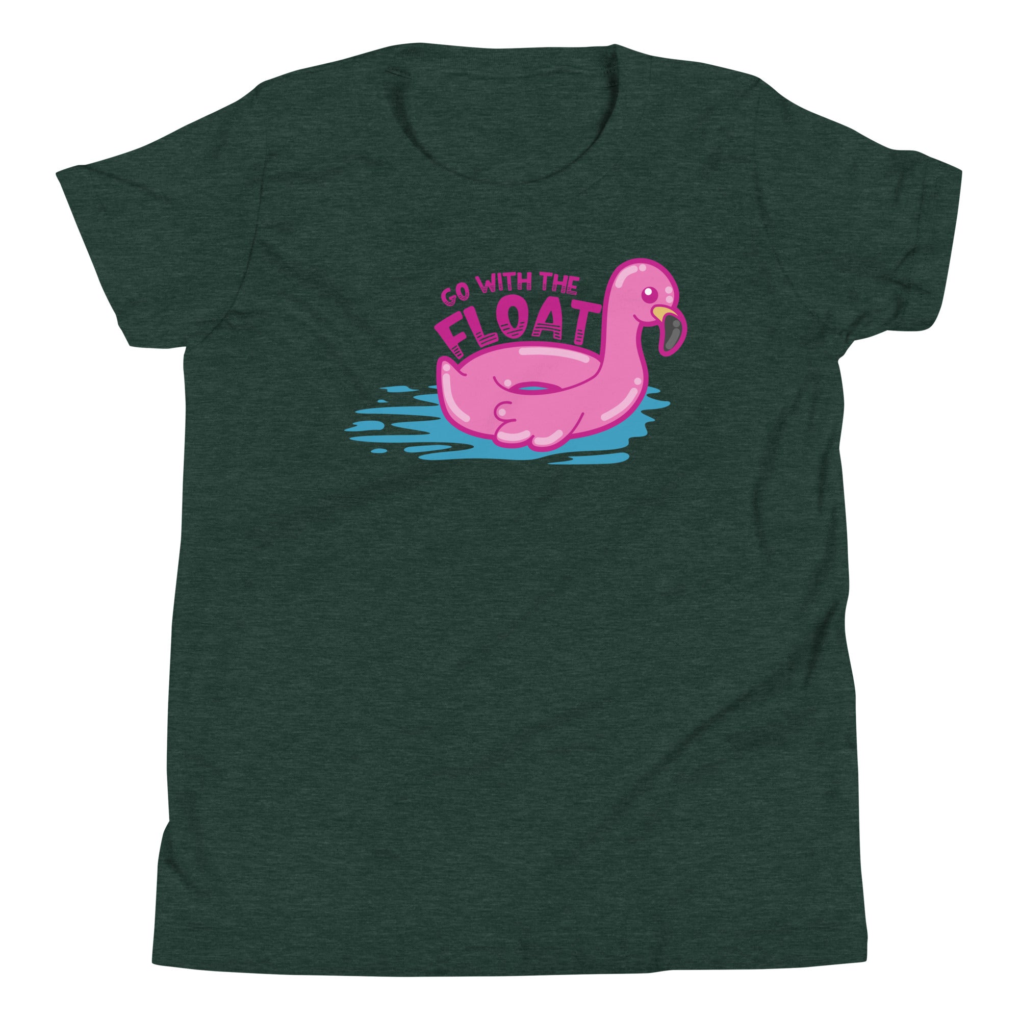 GO WITH THE FLOAT - Kids Tee - ChubbleGumLLC