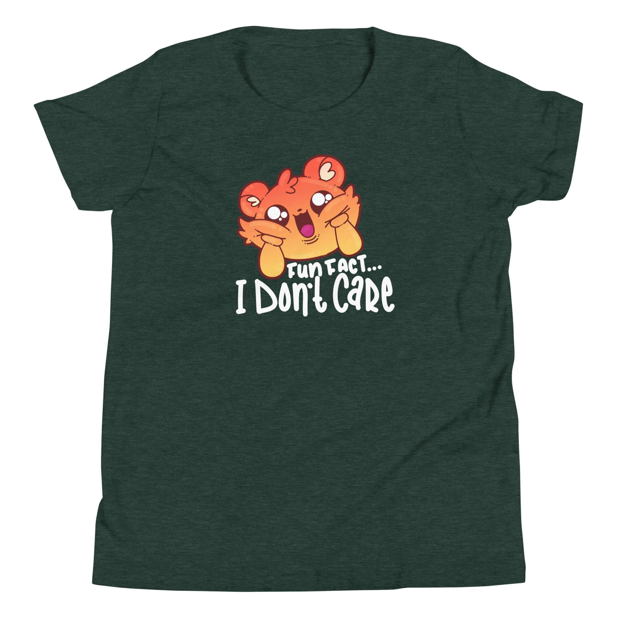 FUN FACT I DONT CARE - Kids Tee - ChubbleGumLLC