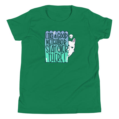 LIKE A GOOD NEIGHBOR - Kids Tee - ChubbleGumLLC