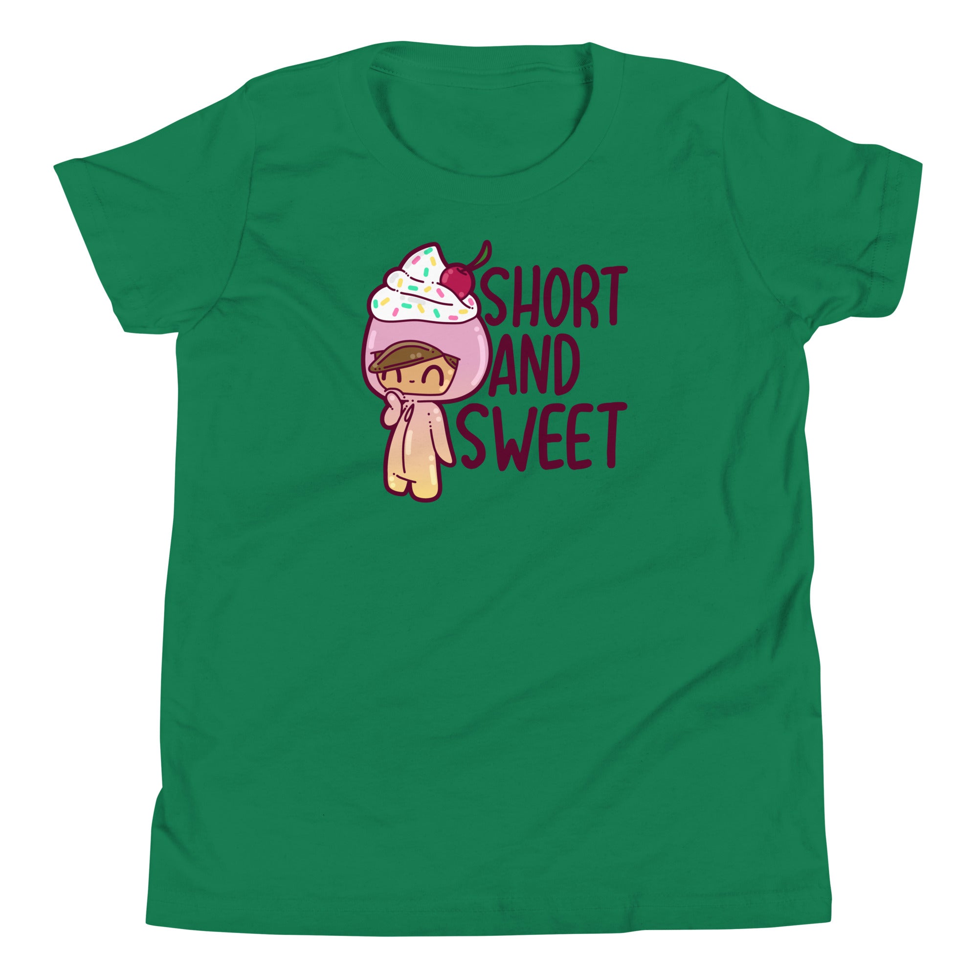 SHORT AND SWEET - Kids Tee - ChubbleGumLLC