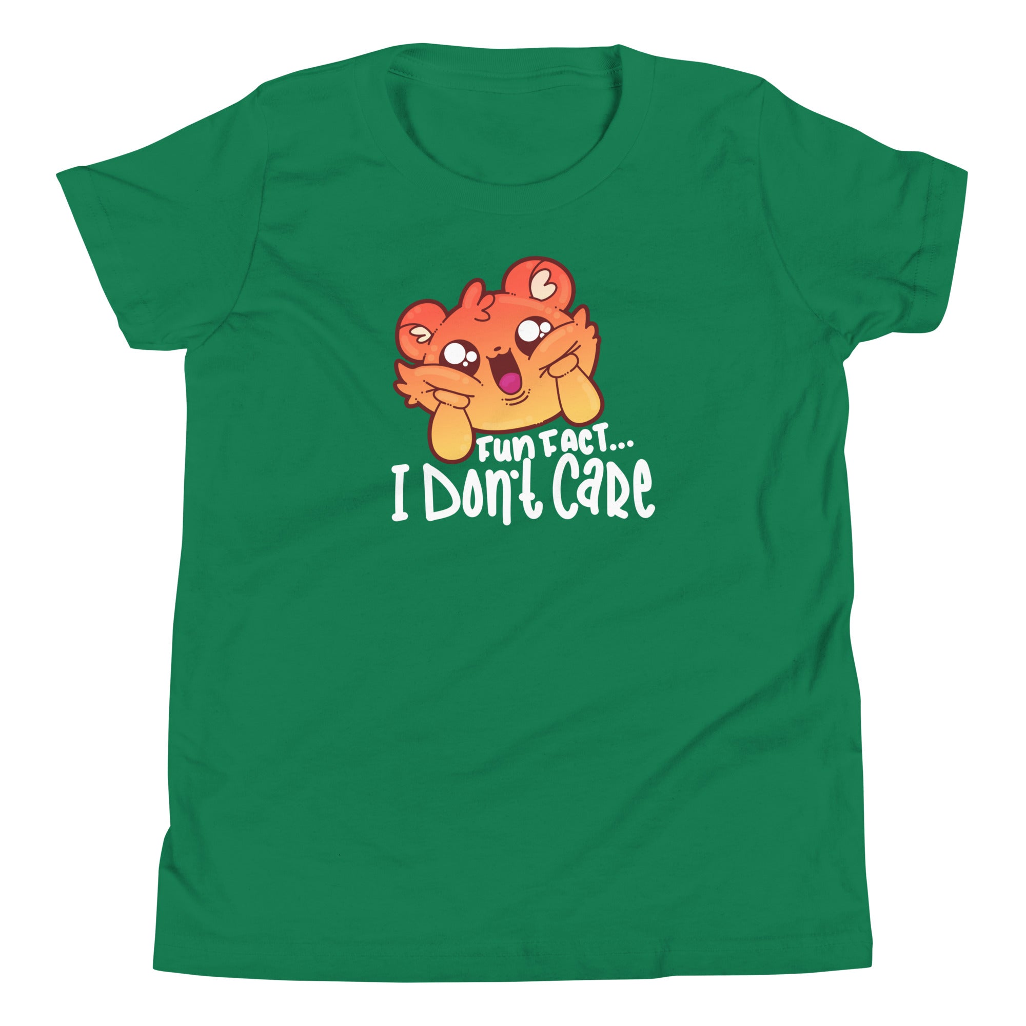 FUN FACT I DONT CARE - Kids Tee - ChubbleGumLLC