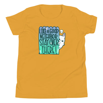 LIKE A GOOD NEIGHBOR - Kids Tee - ChubbleGumLLC