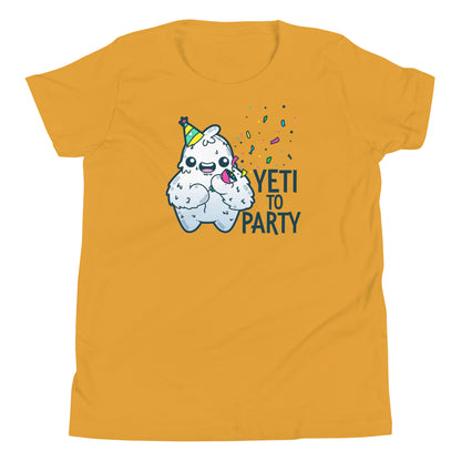 YETI TO PARTY - Kids Tee - ChubbleGumLLC