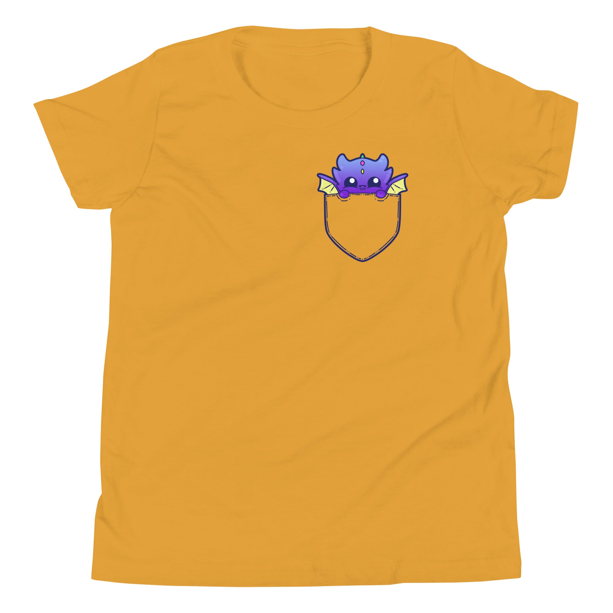 POCKET DRAGON - Kids Tee - ChubbleGumLLC