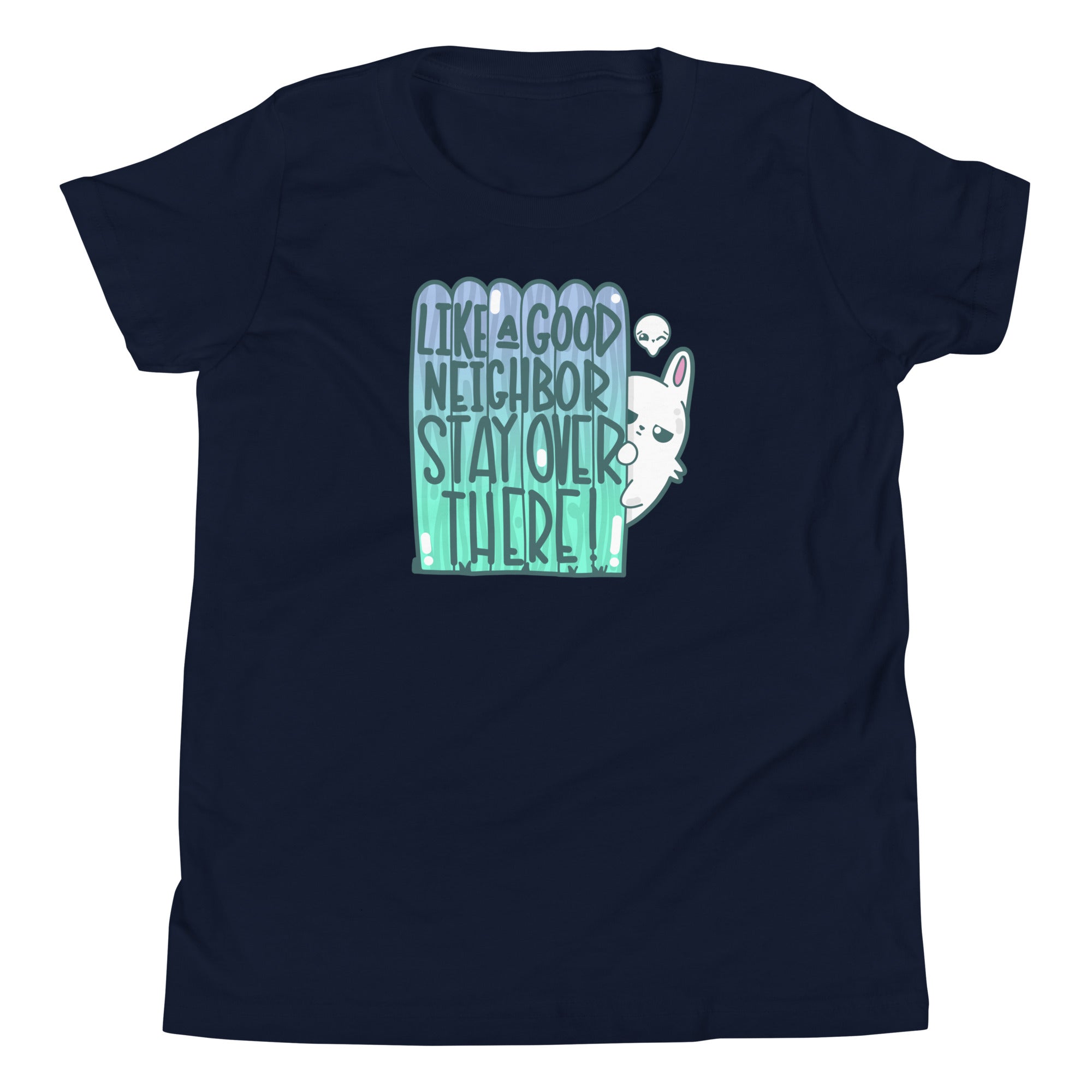 LIKE A GOOD NEIGHBOR - Kids Tee - ChubbleGumLLC