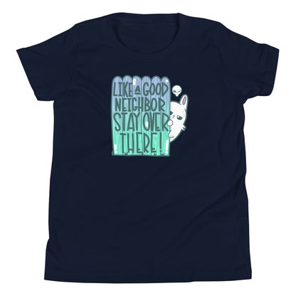 LIKE A GOOD NEIGHBOR - Kids Tee - ChubbleGumLLC