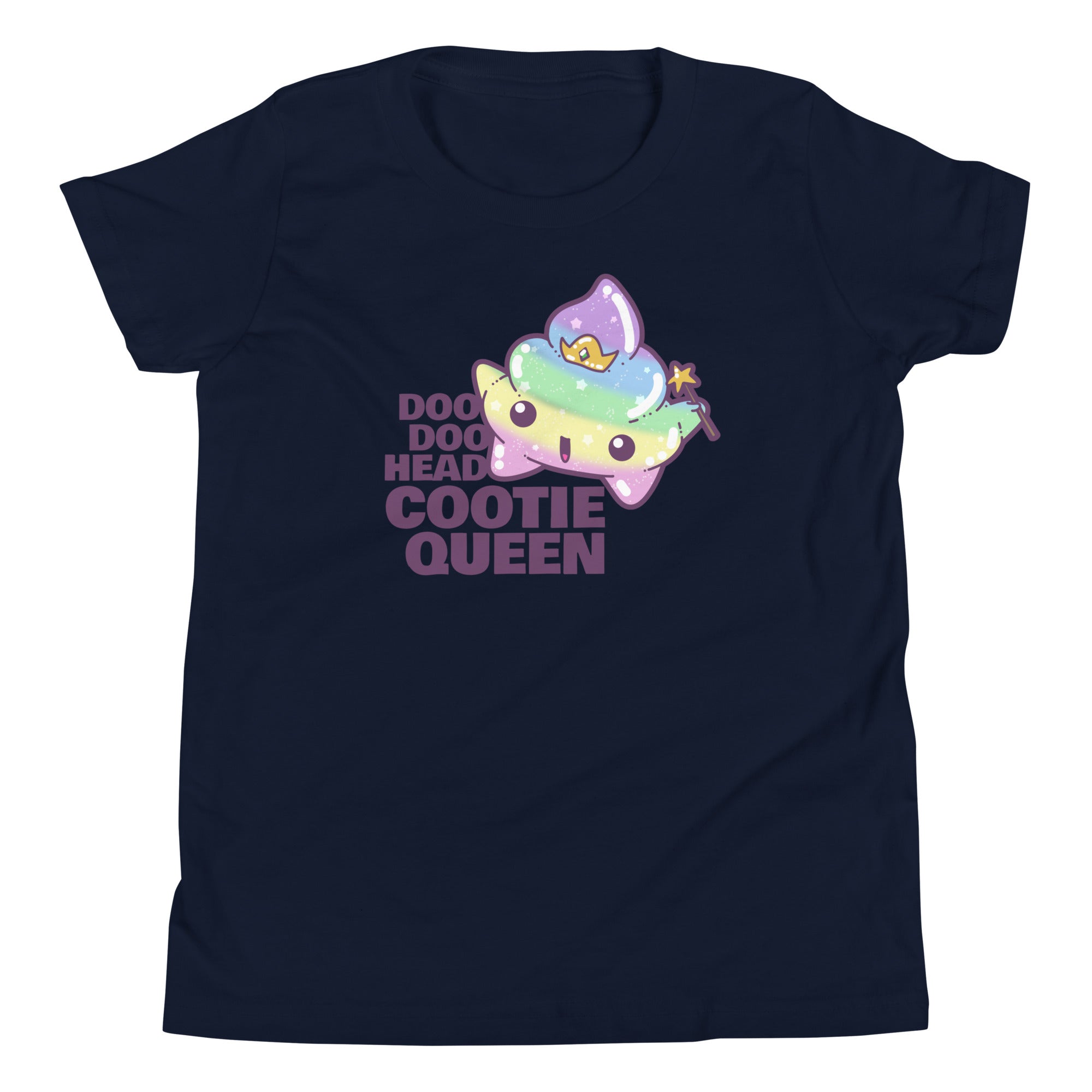 DOO DOO HEAD COOTIE QUEEN - Kids Tee - ChubbleGumLLC