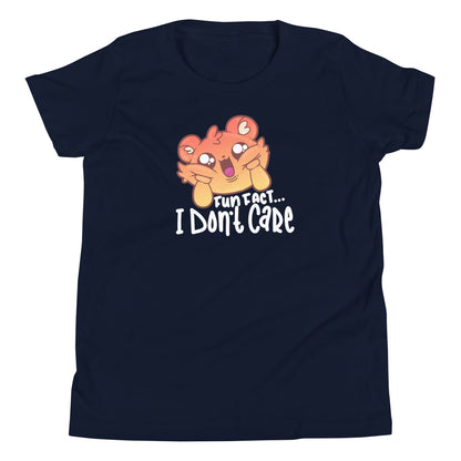 FUN FACT I DONT CARE - Kids Tee - ChubbleGumLLC