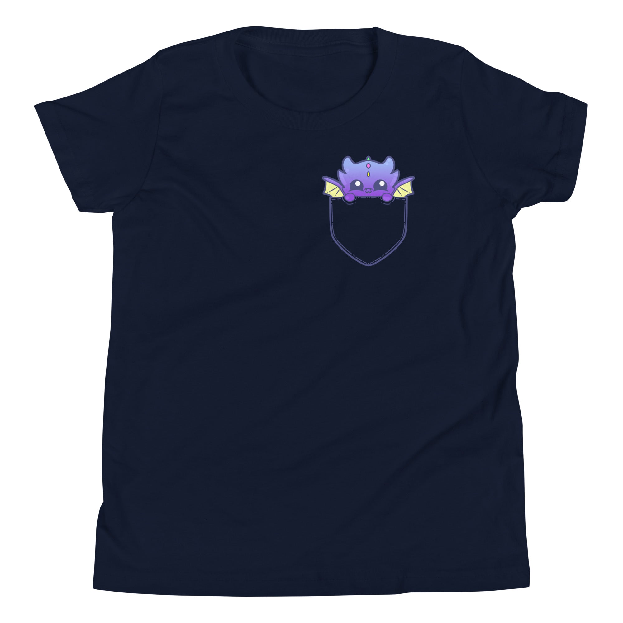 POCKET DRAGON - Kids Tee - ChubbleGumLLC