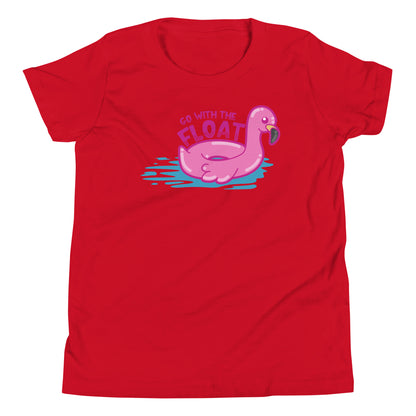 GO WITH THE FLOAT - Kids Tee - ChubbleGumLLC