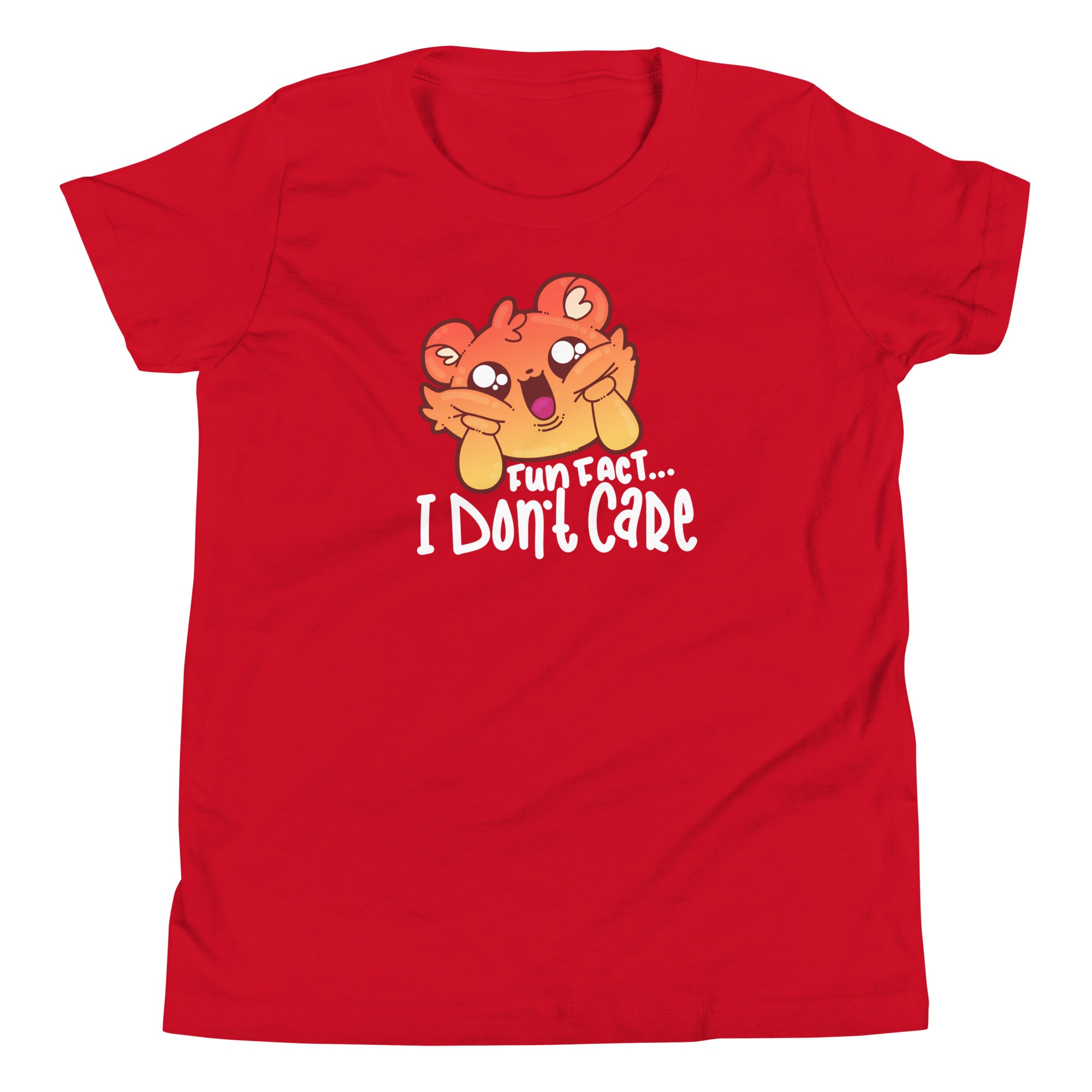 FUN FACT I DONT CARE - Kids Tee - ChubbleGumLLC