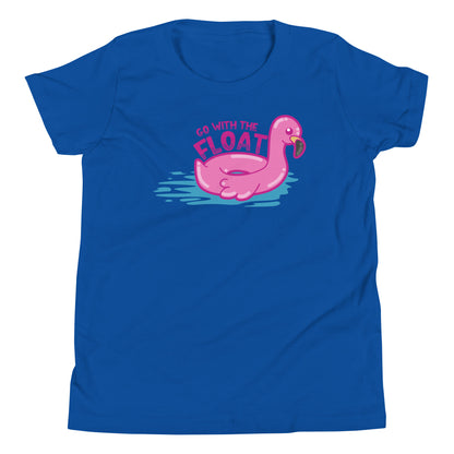 GO WITH THE FLOAT - Kids Tee - ChubbleGumLLC