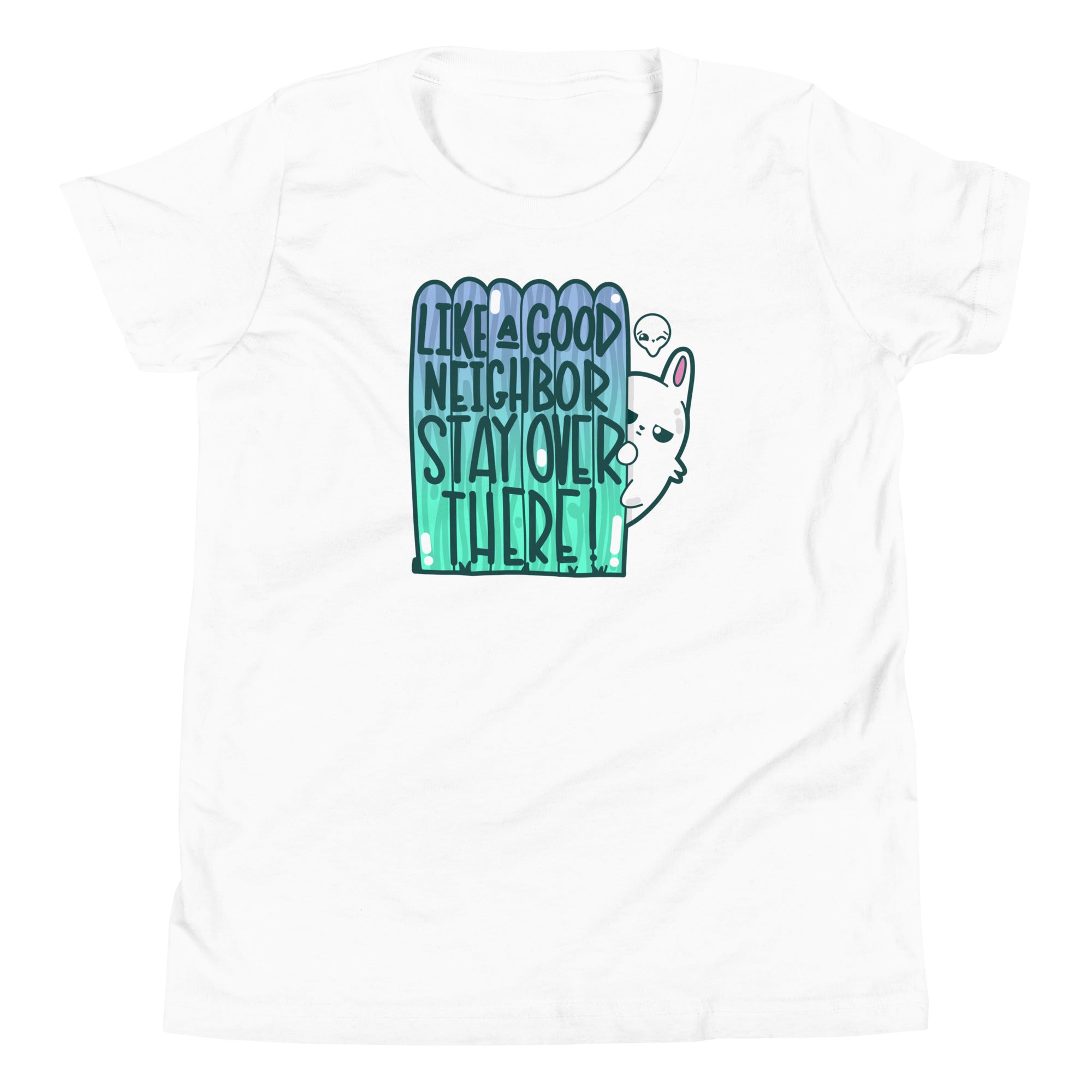 LIKE A GOOD NEIGHBOR - Kids Tee - ChubbleGumLLC