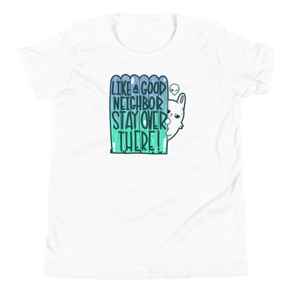 LIKE A GOOD NEIGHBOR - Kids Tee - ChubbleGumLLC