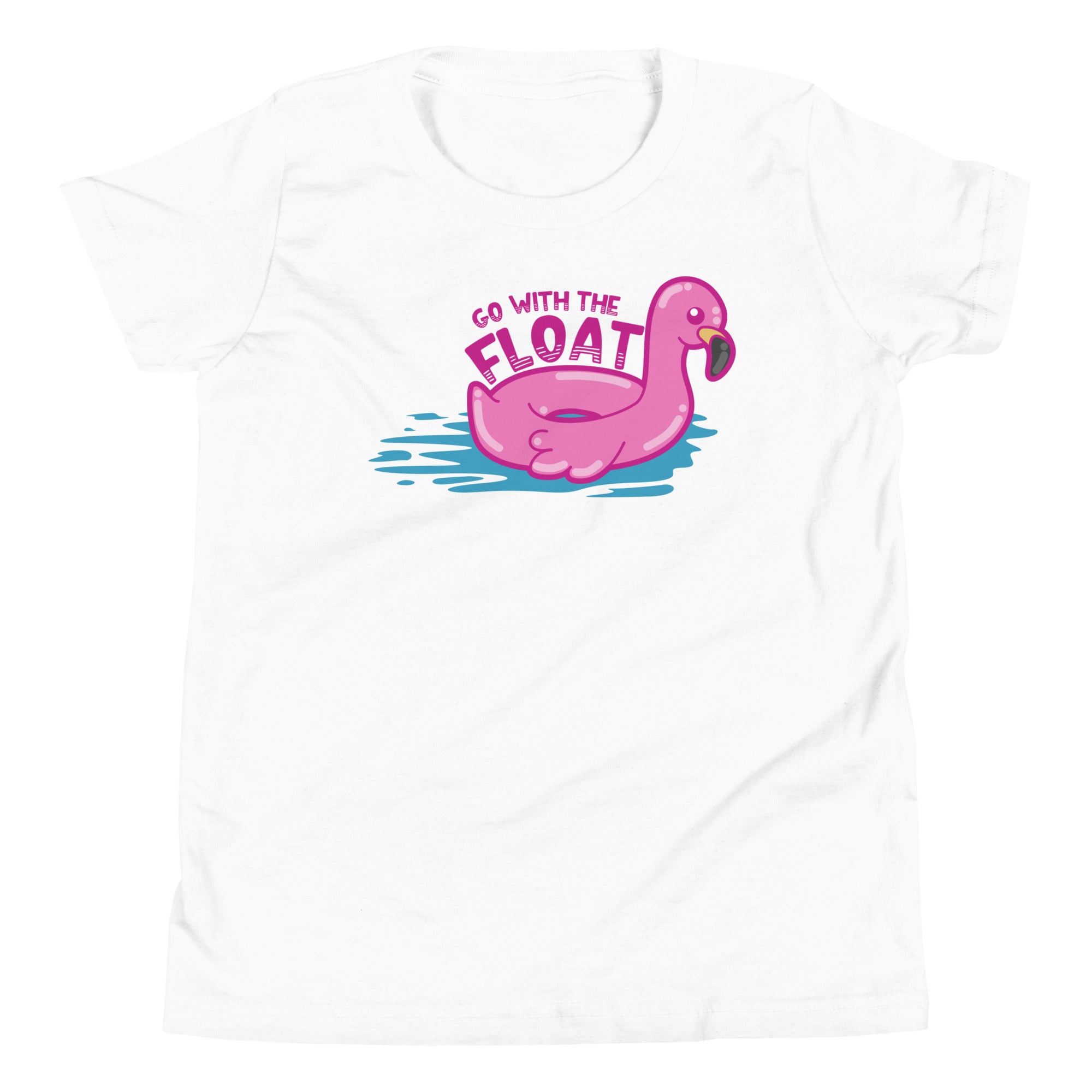 GO WITH THE FLOAT - Kids Tee - ChubbleGumLLC