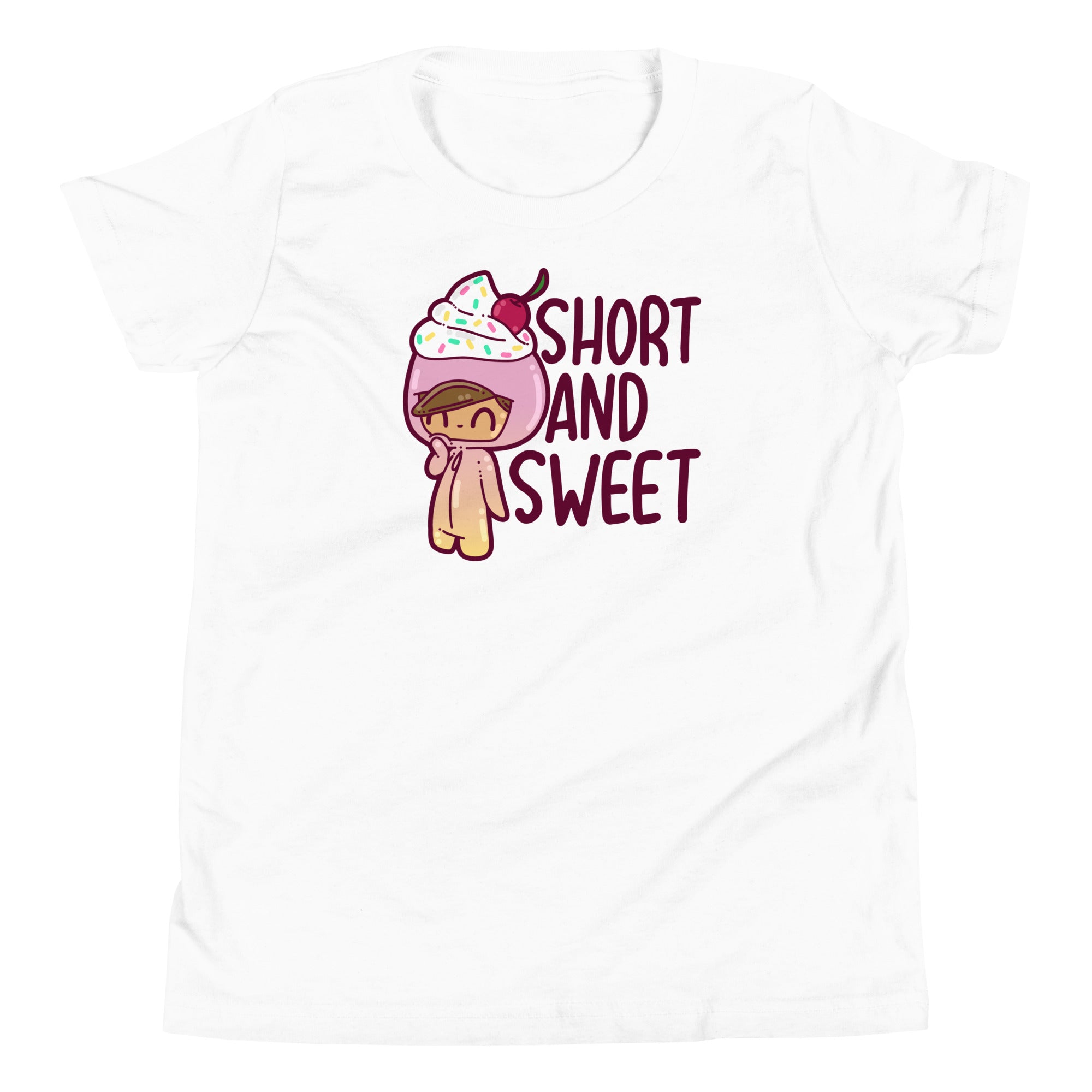 SHORT AND SWEET - Kids Tee - ChubbleGumLLC