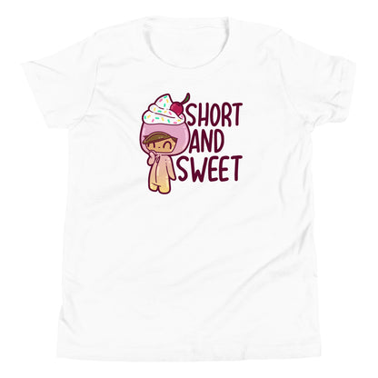 SHORT AND SWEET - Kids Tee - ChubbleGumLLC