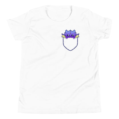 POCKET DRAGON - Kids Tee - ChubbleGumLLC