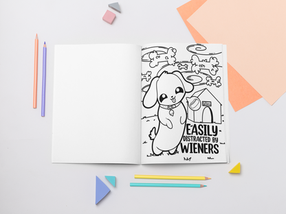 Adult Humor Coloring Book - ChubbleGumLLC
