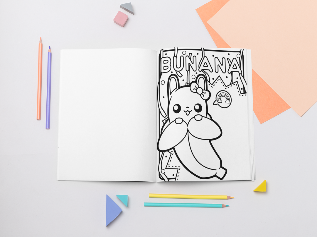 Cute Critters Coloring Book - ChubbleGumLLC