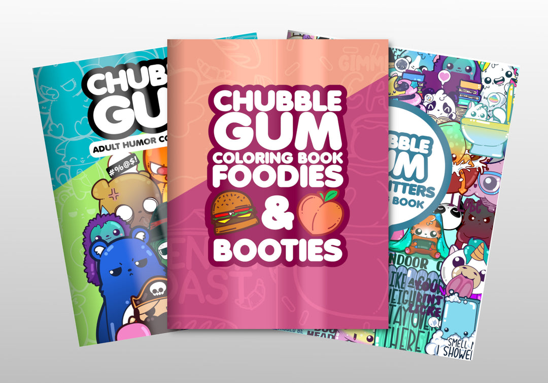 Coloring Book Bundle - ChubbleGumLLC