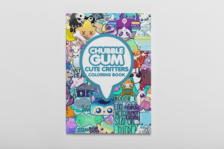 Cute Critters Coloring Book - ChubbleGumLLC
