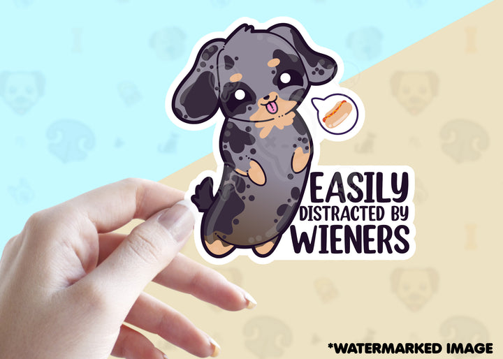 Easily Distracted By Wieners - ChubbleGumLLC