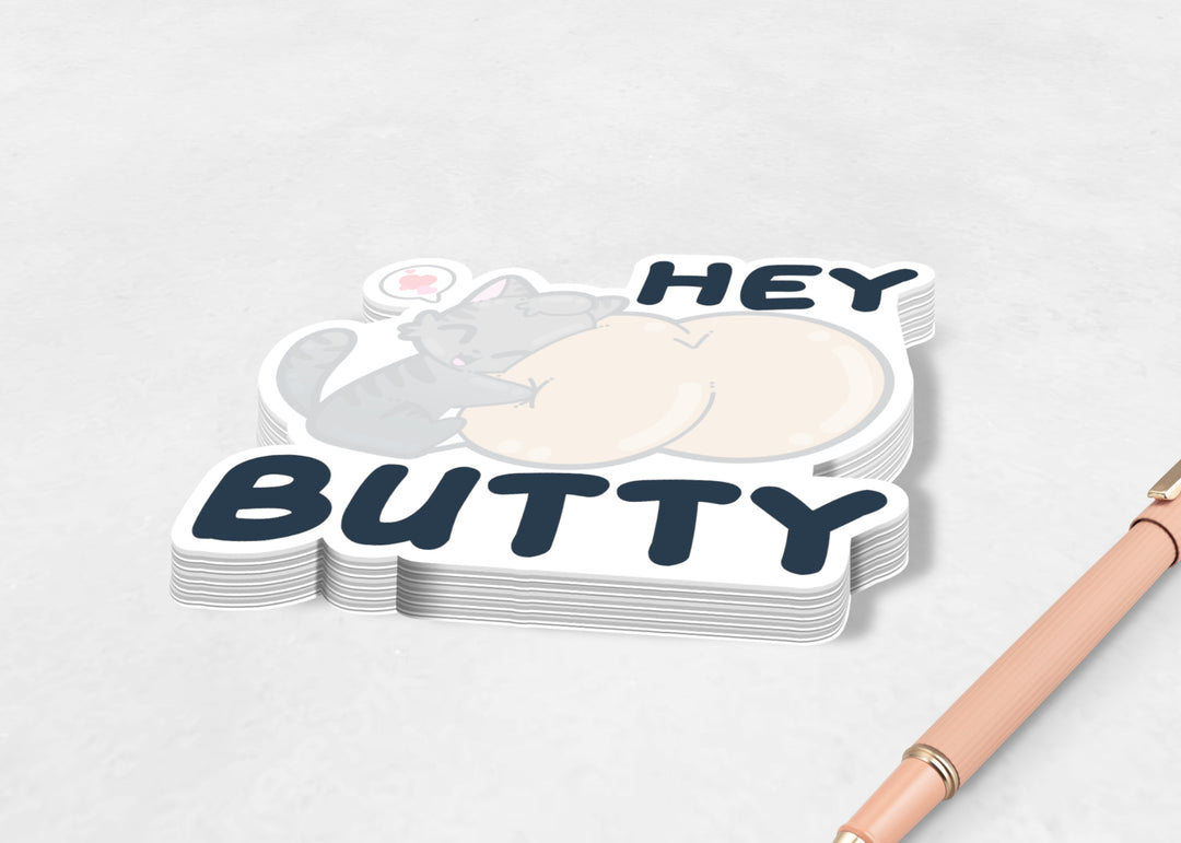Notepad - Hey Butty - ChubbleGumLLC