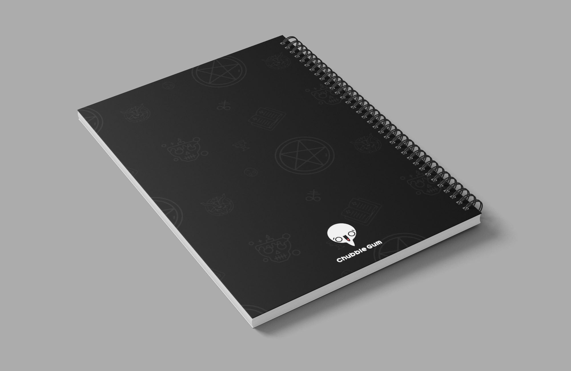 All Hail Luci-Purr Notebook - ChubbleGumLLC