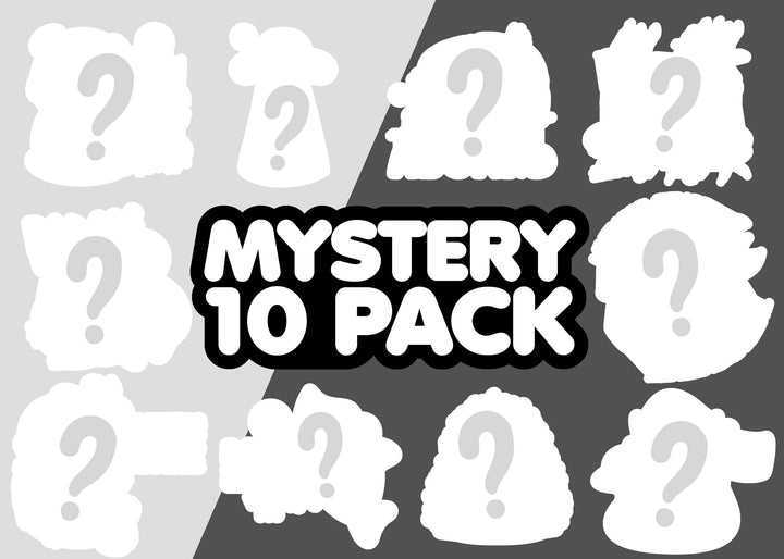 Mystery 10 Sticker Pack - ChubbleGumLLC