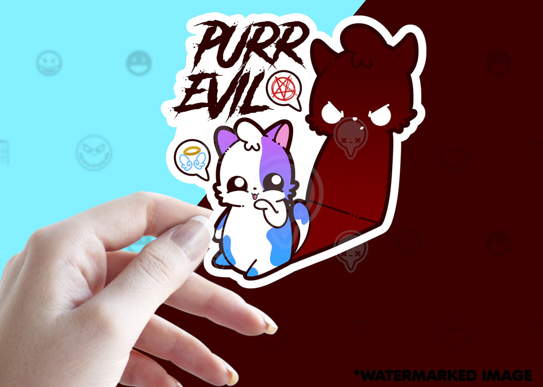 Purr Evil - ChubbleGumLLC