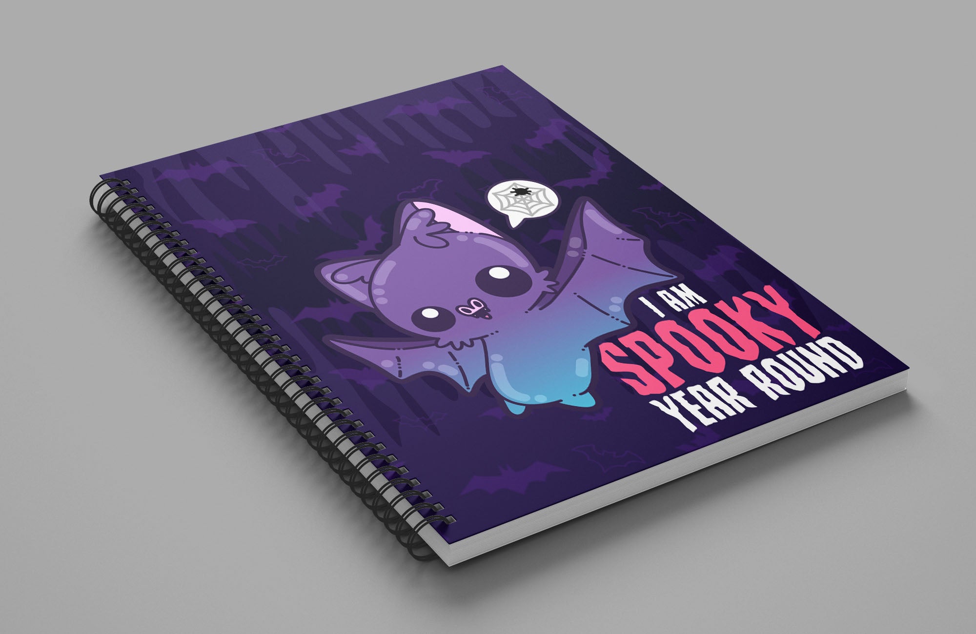 Spooky All Year Round Notebook - ChubbleGumLLC