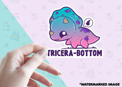 Tricera-bottom - ChubbleGumLLC