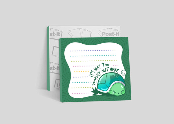 Sticky Note - It's Way Too Peopley