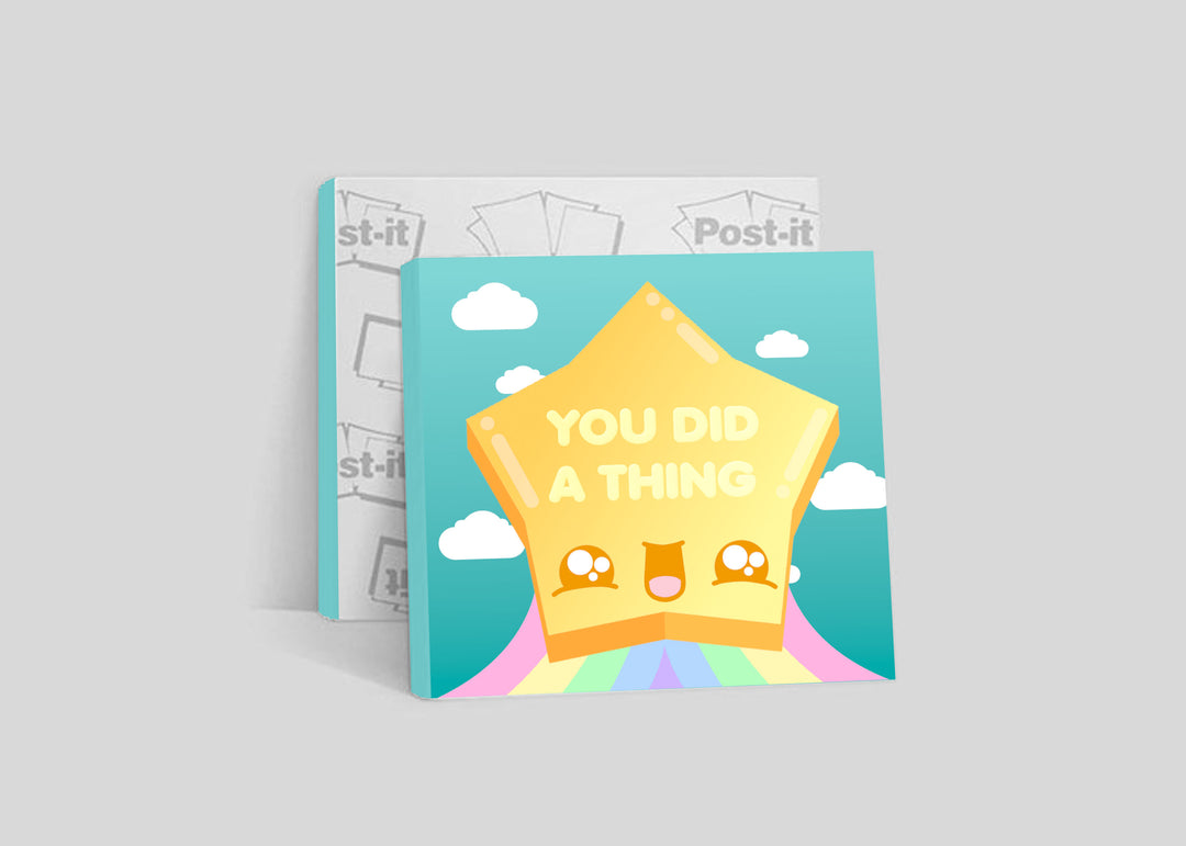 Sticky Note - You Did A Thing - ChubbleGumLLC