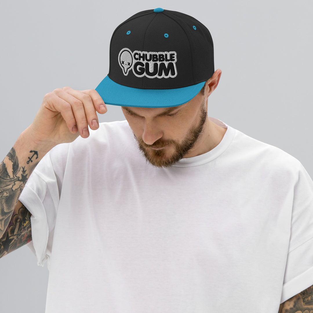 Chubble Gum Logo Snapback Hat - ChubbleGumLLC