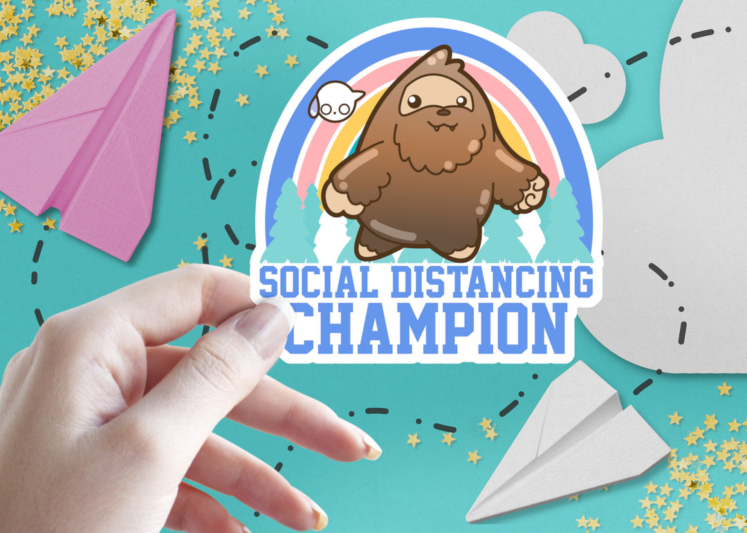 Social Distancing Champion - ChubbleGumLLC