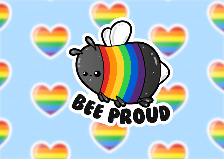 LGBT Bee Proud - ChubbleGumLLC