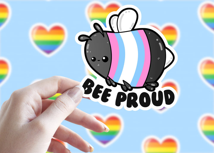 Trans Bee Proud - ChubbleGumLLC