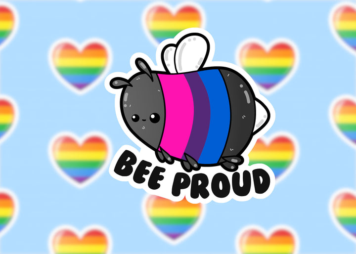 Bisexual Bee Proud - ChubbleGumLLC